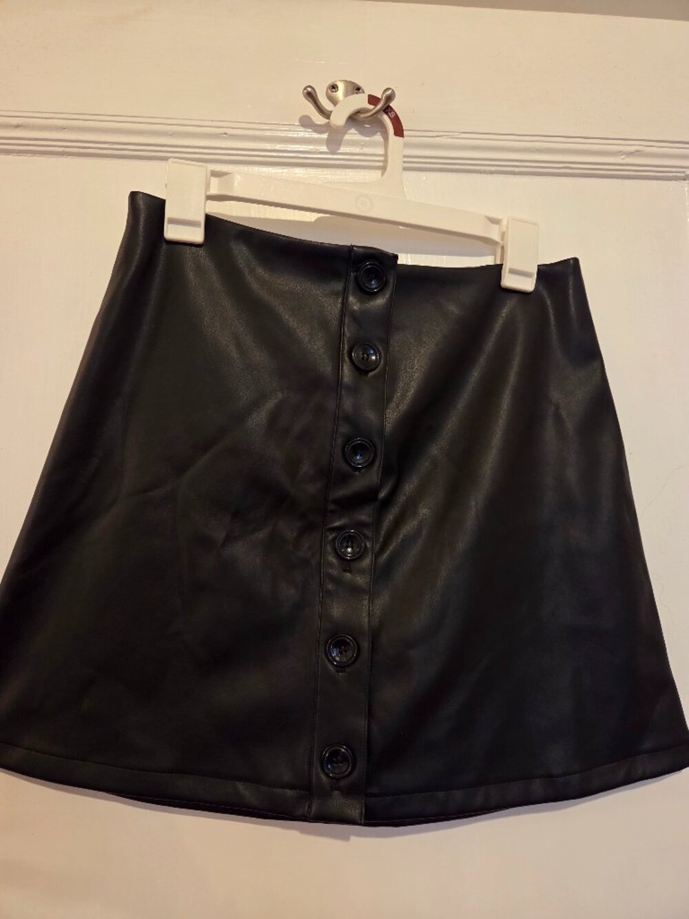 BCBGeneration Leather Mini Skirt